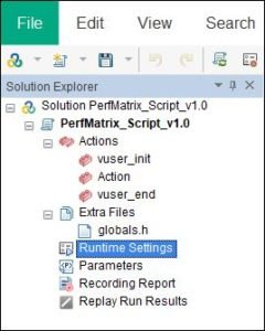 Export/Import Runtime Settings in LoadRunner | Default Time
