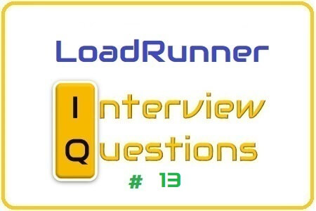 LoadRunner Interview Question 13