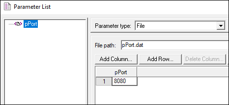 Additional Attribute tab in LoadRunner Runtime Settings - Defining parameter in Parameter List