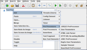 JMeter - Pre Processor - Type of Pre Processors in JMeter