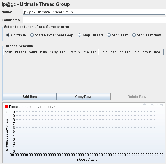 JMeter - Ultimate Thread Group