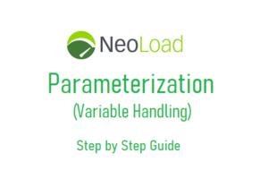 NeoLoad - Parameterization (Variable) - Steps to define a Variable
