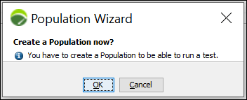 NeoLoad - Runtime - Population Wizard
