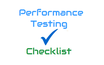 Performance Testing Checklist
